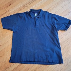 Patagonia Organic Cotton Navy Polo XL